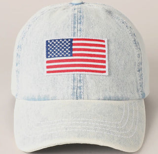 USA Flag Patch Dad Hat