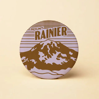 Mt. Rainier Round Magnet