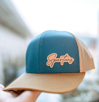 Spartan Leather Patch Hat