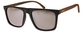 Timber Sunglasses: Black/Wood