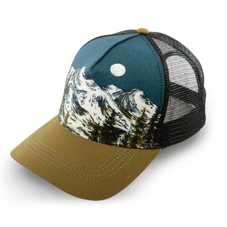 Moonlit Mountain Trucker Hat