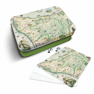 Olympic National Park Map Playing Cards