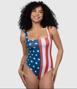 USA Flag Bodysuit