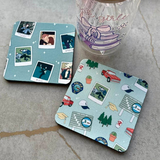 Twilight Inspired Symbols Coasters - Set of 2