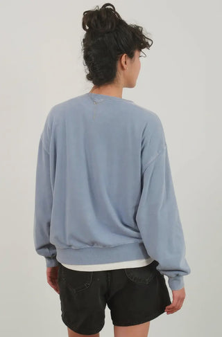 Grey Blue Mineral Wash Sweater