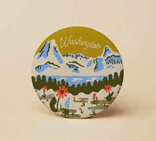 Washington Meadow Round Magnet