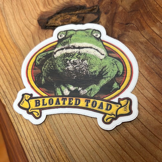 Bloated Toad Sticker