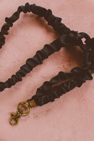 Black Luxe Lanyard