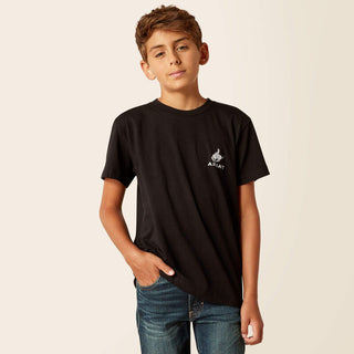 Boys Ariat Bronco Flag T-Shirt
