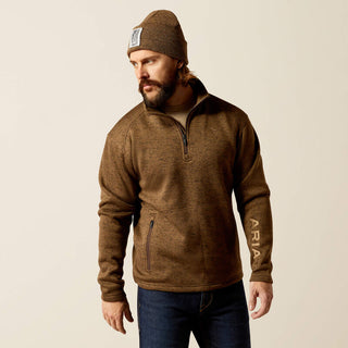 Ariat Caldwell Logo 1/4 Zip Sweater