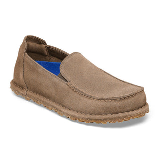 UTTI Slip on Suede Leather - Gray Taupe