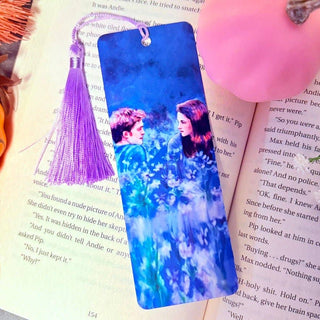 Twilight Meadow Scene Metal Bookmark