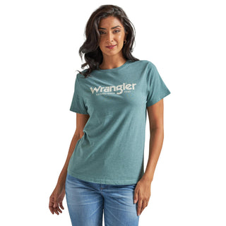 Wrangler Retro® Regular Fit Graphic T-Shirt - Sagebrush Green Heather