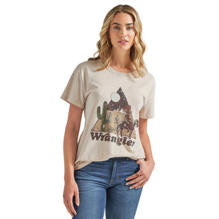 Wrangler Retro® Boyfriend Fit Graphic T-Shirt - Silver Lining Heather