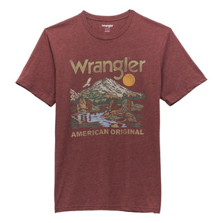 Wrangler® Short Sleeve T-shirt - Regular Fit - Port Heather