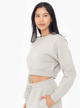 Marsh Cropped Fleece Sweatshirt