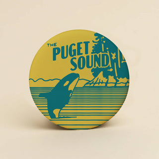 Puget Sound Cork Coaster