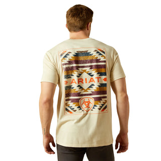 Ariat Men's Tapaz Zapoteco Graphic Natural White T-Shirt