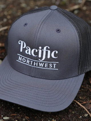 Pacific Northwest Embroidered Curved Bill Trucker