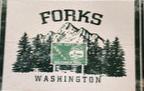 HWY 101 City of Forks Kitchen Towel