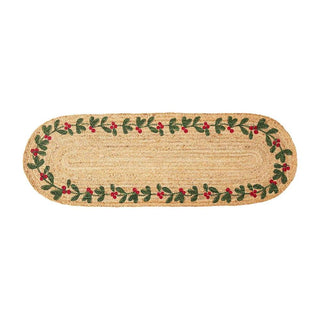 Mudpie Holly Table Runner