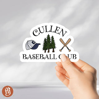 Twilight Inspired Cullen Baseball Club Sticker