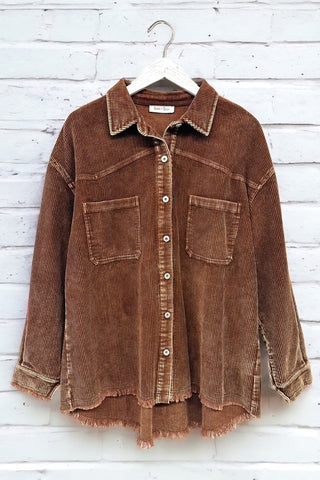 Corduroy Vintage Button Down Jacket