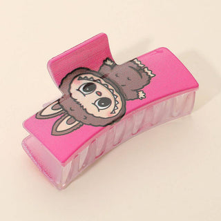 Monster Bunny Character Hair Claw Clip
