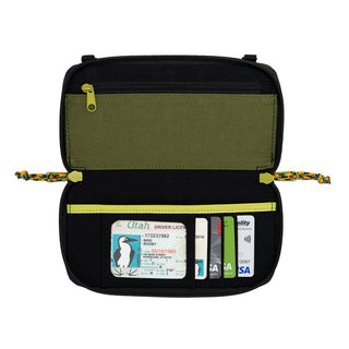 Chums Nomad Wallet Crossbody- Black