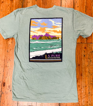 Olympic National Park La Push, Beach Short Sleeve Tee