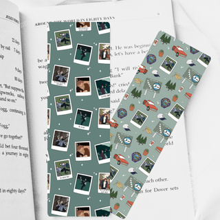 Twilight Inspired Symbols Dual-Sided Cardstock Bookmark Lamination