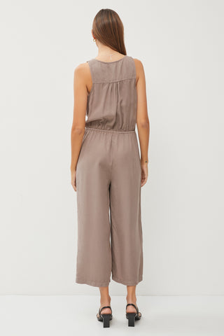 Tencel Wrap Jump Suit