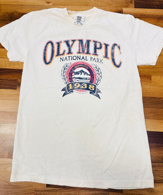 Olympic National Park Badge Design T-Shirt