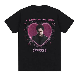 I Love Boys Who Sparkle T-Shirt