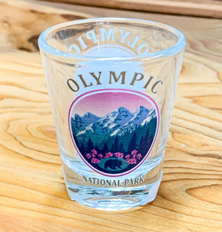 Olympic National Park Shot Glass