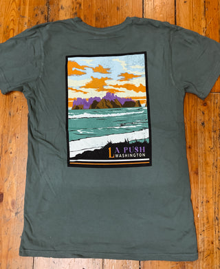 Olympic National Park La Push, Beach Short Sleeve Tee