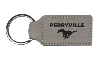 Perryville Mustang Keychain