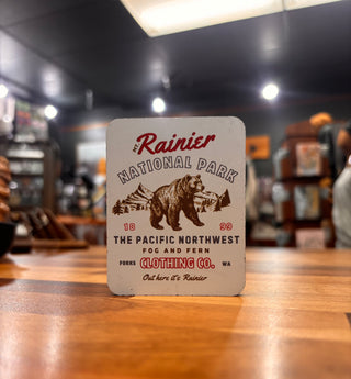 Rainier Out Here Fog + Fern Magnet