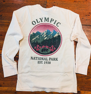 Olympic National Park Black Bear Long Sleeve Tee