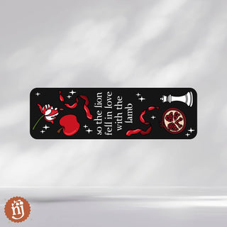 So The Lion Fell in Love with the Lamb Bookmark