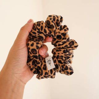 Cheetah Scrunchie