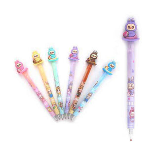 Labubu Monster Bunny Character Topper Ball Pen