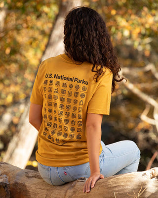 U.S. National Parks Pocket Tee: Dune / XL