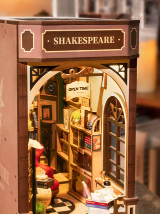 DIY Book Nook Kit: Bookstore