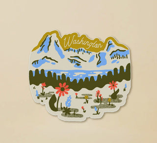 WA Mountian Meadow Sticker