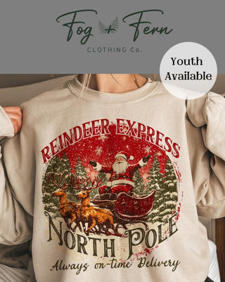 Reindeer Express North Pole Design