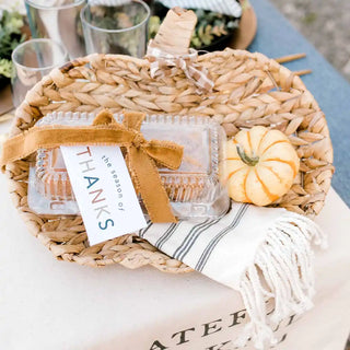 Woven Pumpkin Bowl Set