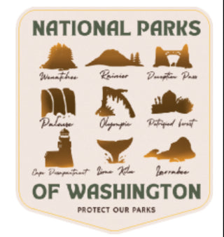 National Parks of WA Sticker