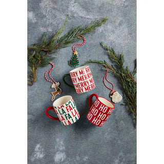 Reindeer Mug + Ornament Set