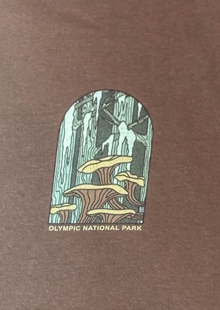 Moss + Tree Olympic National Park Crewneck Sweater